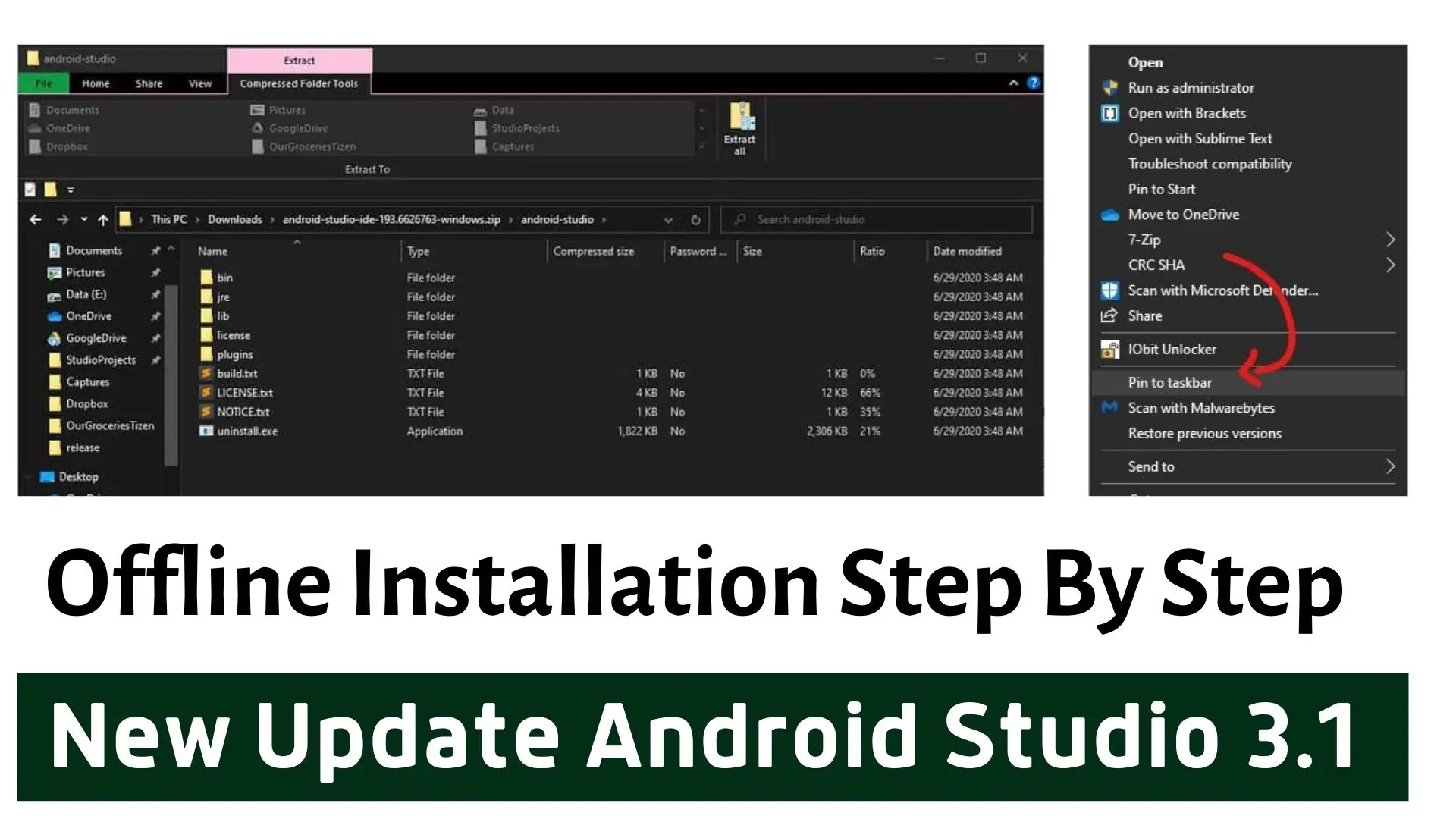 Android Studio Setup offline Step By Step