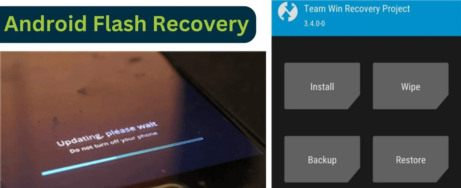 android flash recovary