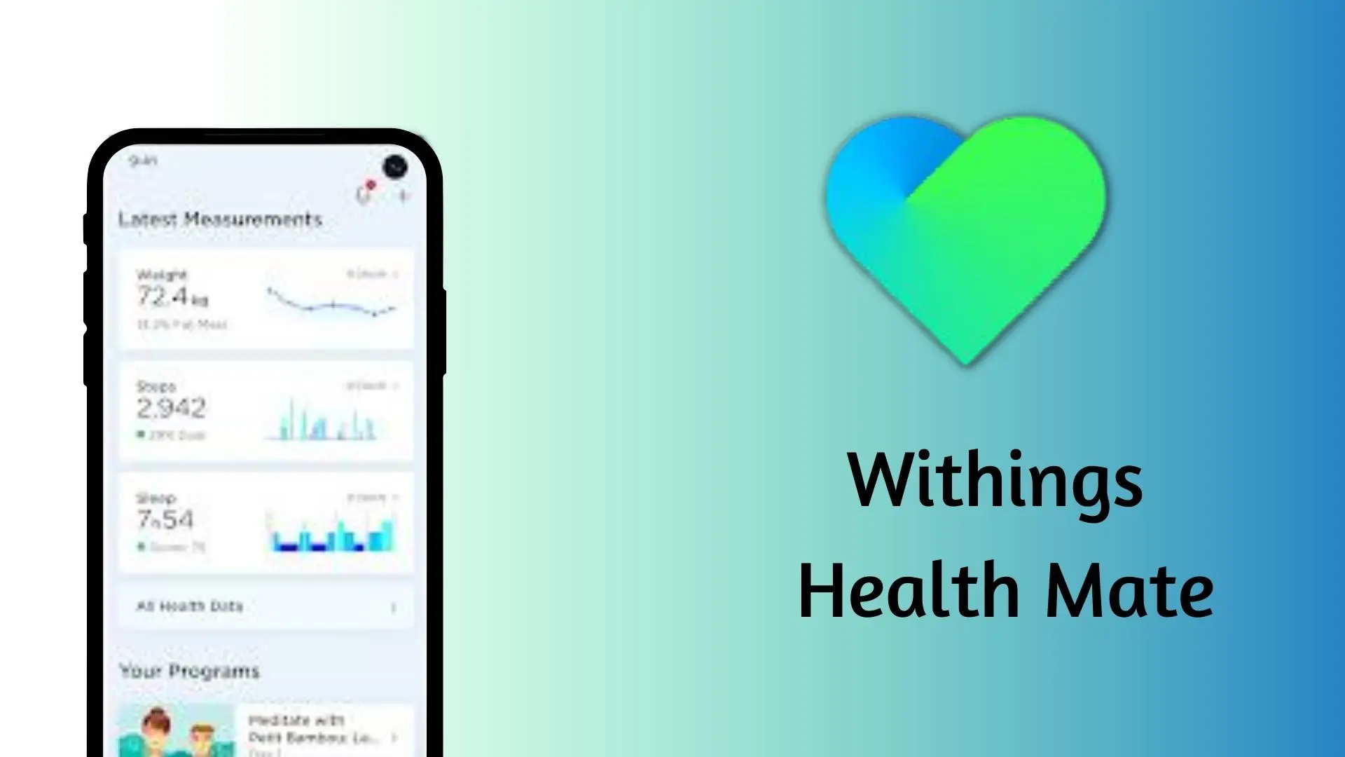 Withings Health Mate
