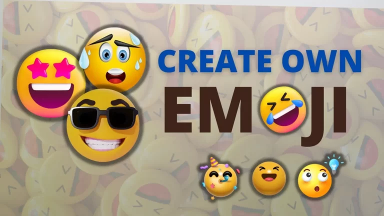 Create own Emoji For Whatsapp