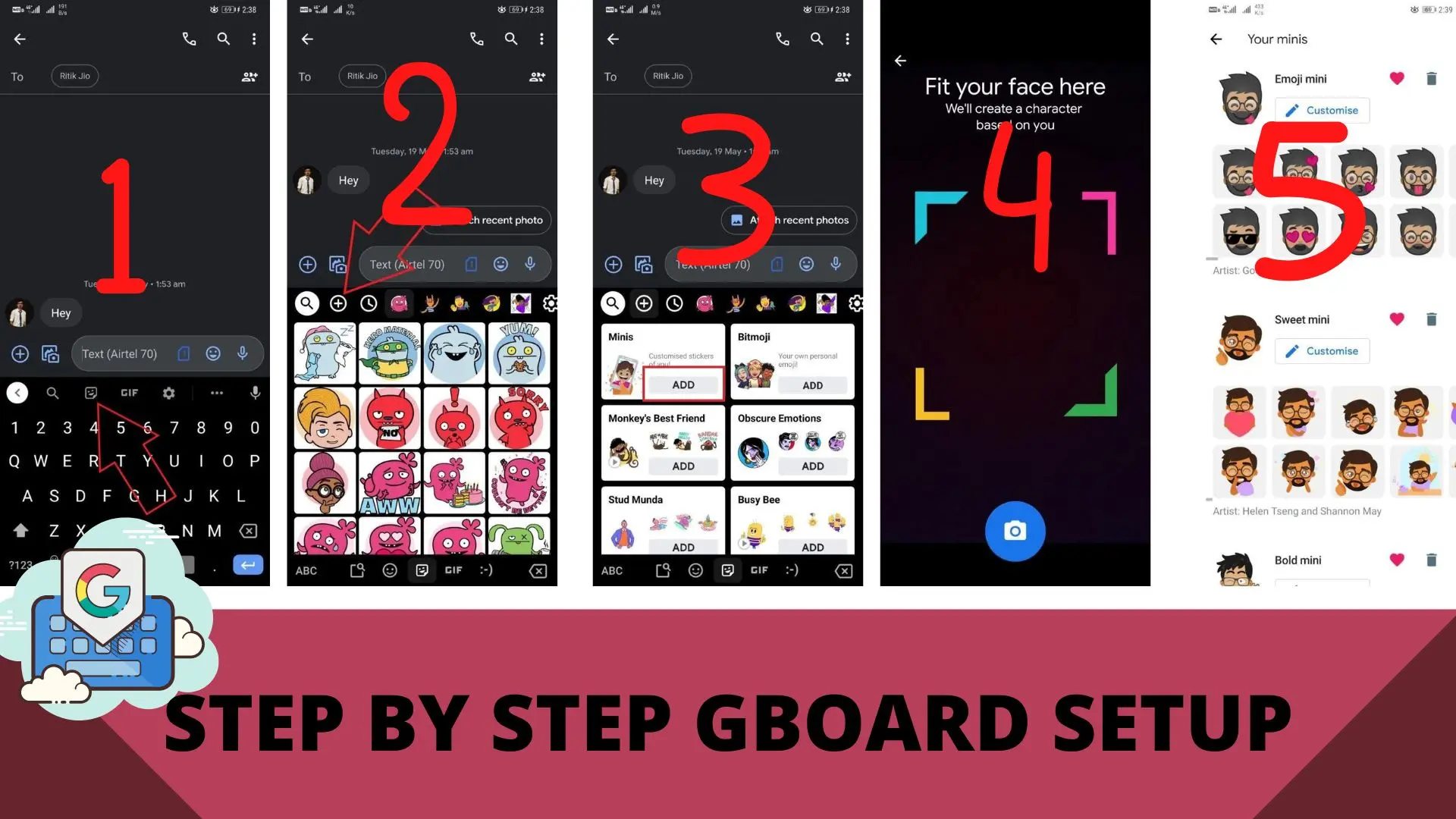 gboard setup step by step
