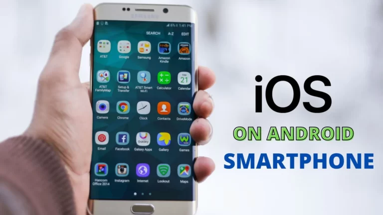 Run iOS on Android Smartphone